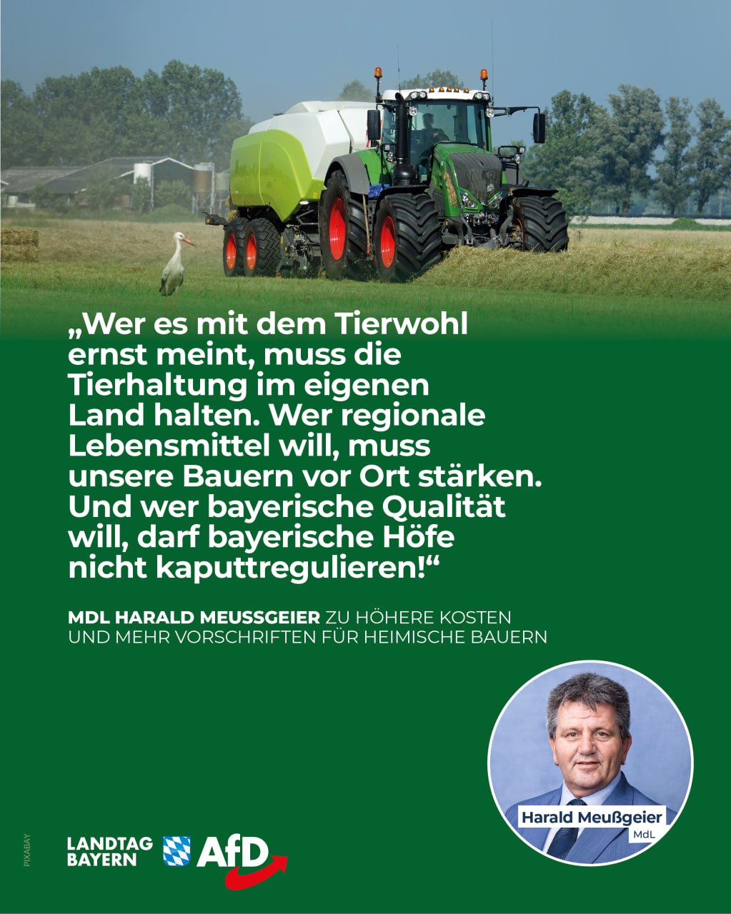 Tierwohl, höhere Kosten, mehr Vorschriften