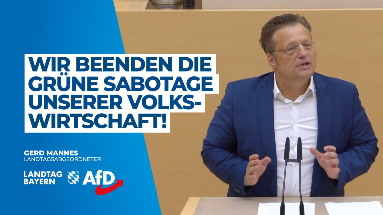 Sabotage unserer Volkswirtschaft!