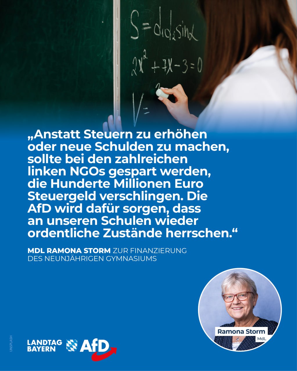 Die Bildung unserer Kinder muss Priorität haben!