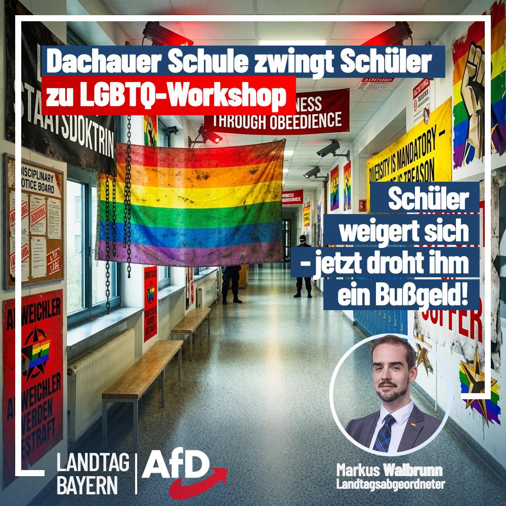 Dachauer Schule zwingt Schüler zu LGBTQ-Workshop