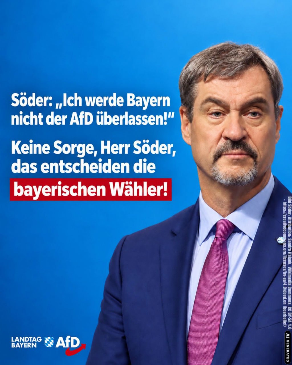 Söder „Ich werde Bayern nicht der AfD überlassen!“